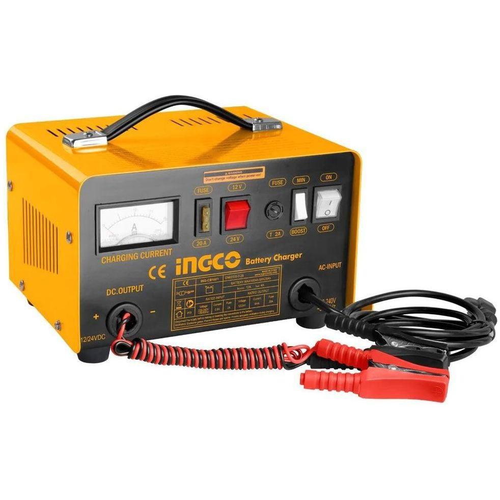 Ingco ING-CB1601 Car Battery Charger 12A - KHM Megatools Corp. Ingco ING-CB1601 Car Battery Charger 12A - KHM Megatools Corp.